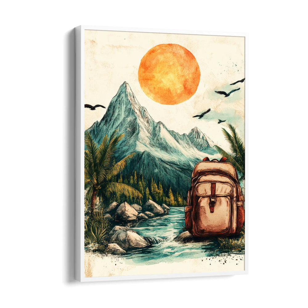 Summit Wanderer Escape - Travel Wall Art