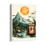 Summit Wanderer Escape - Travel Wall Art
