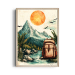 Summit Wanderer Escape - Travel Wall Art
