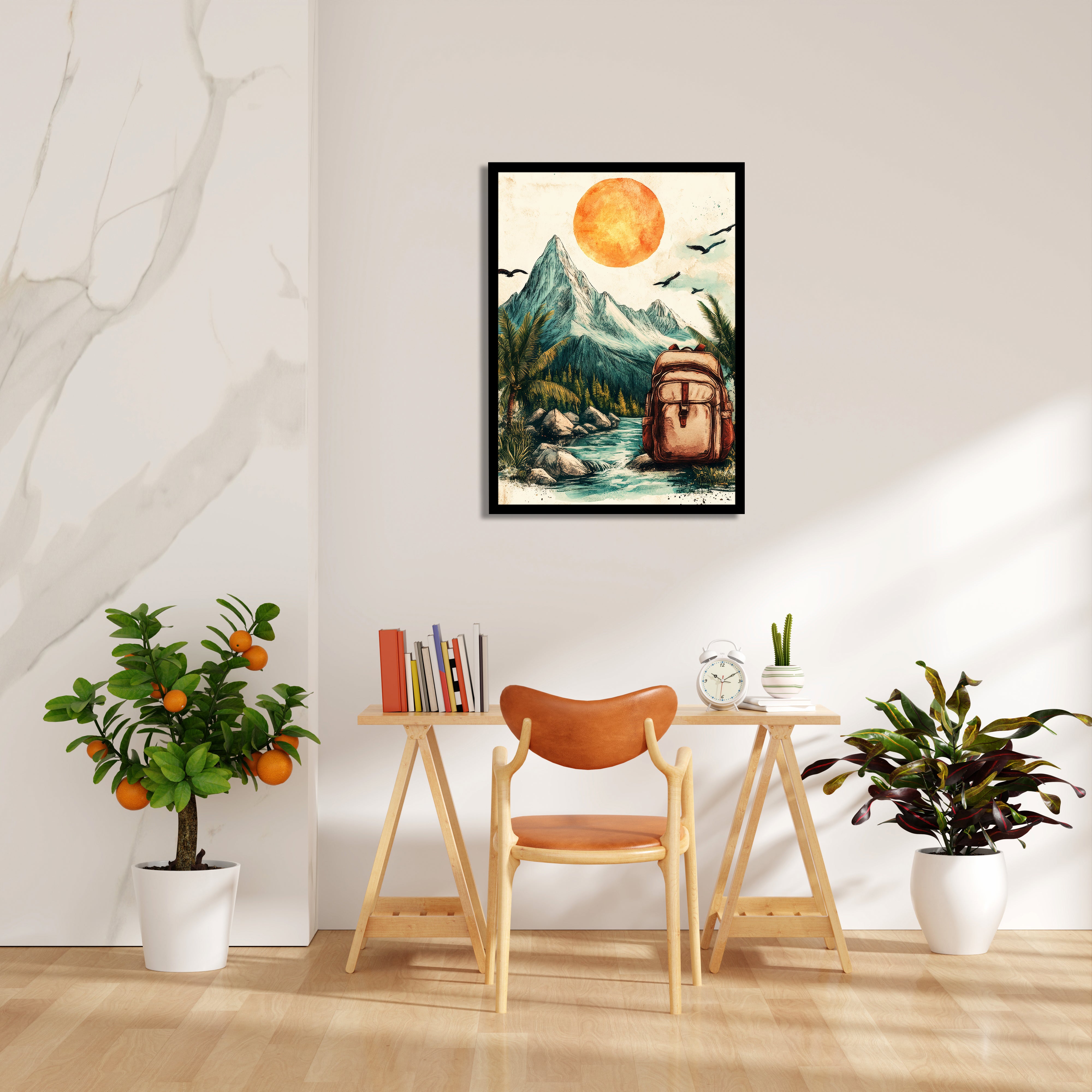 Summit Wanderer Escape - Travel Wall Art