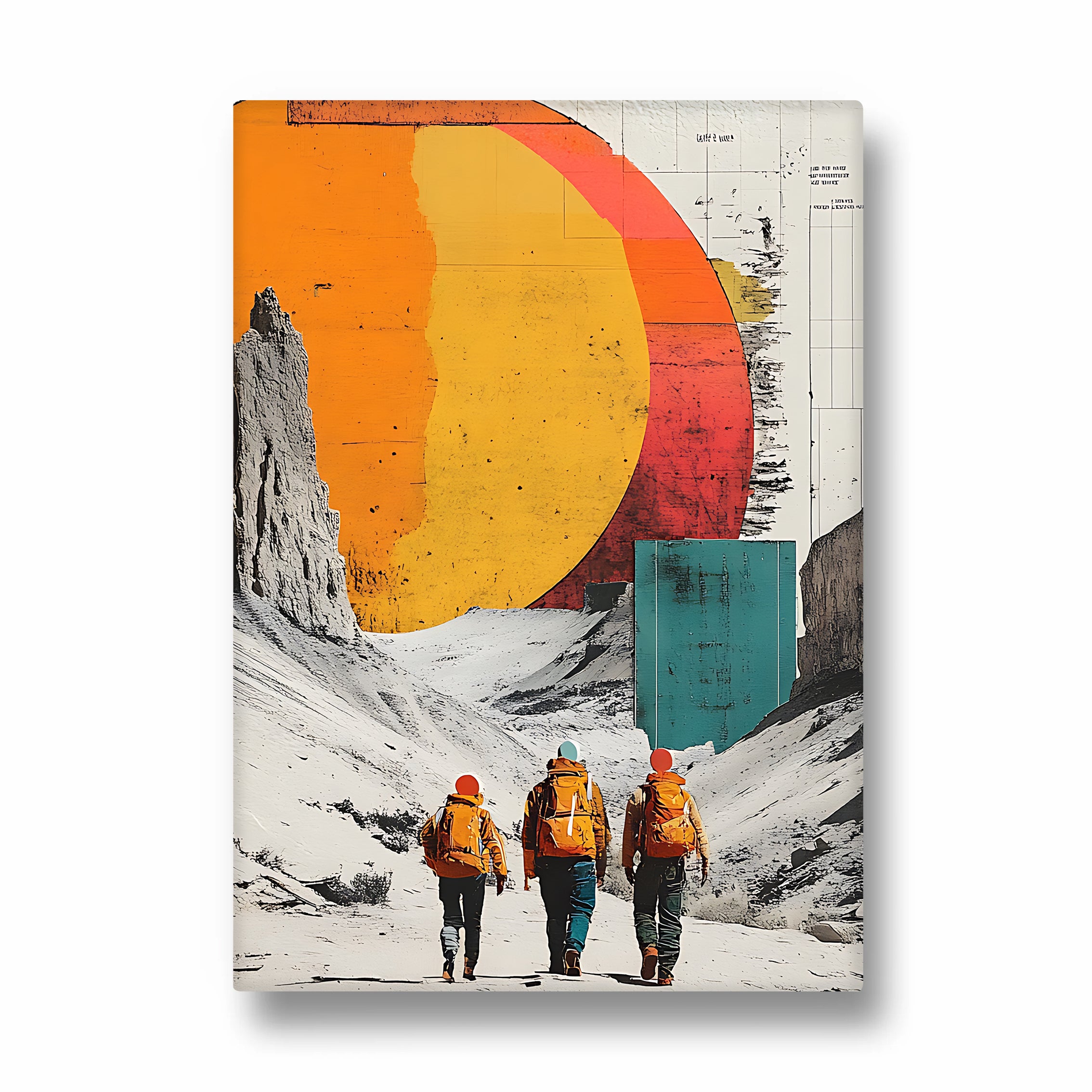 Sunbound Desert Expedition - Travel Wall Art