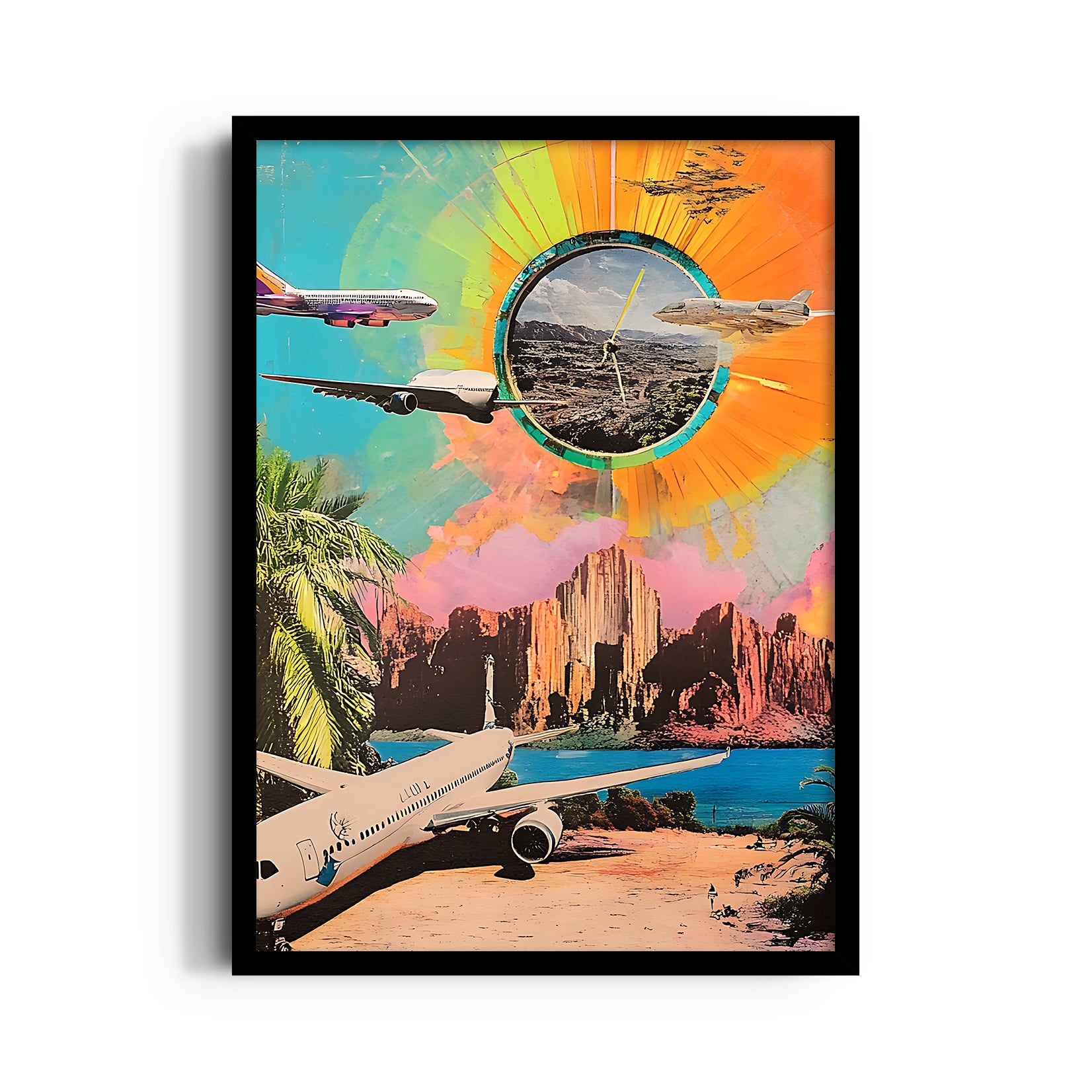 Timeless Global Escape - Travel Wall Art