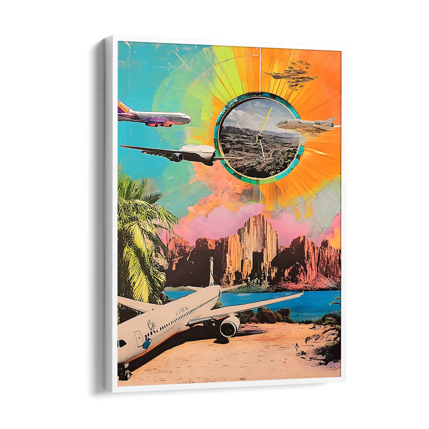 Timeless Global Escape - Travel Wall Art