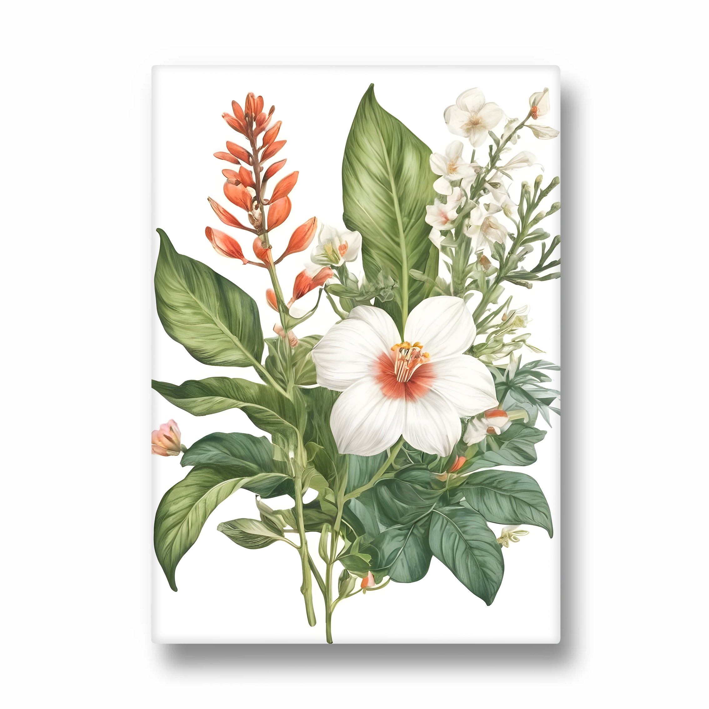 Tropical Ginger Lily - Botanical Wall Art
