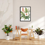 Tropical Ginger Lily - Botanical Wall Art