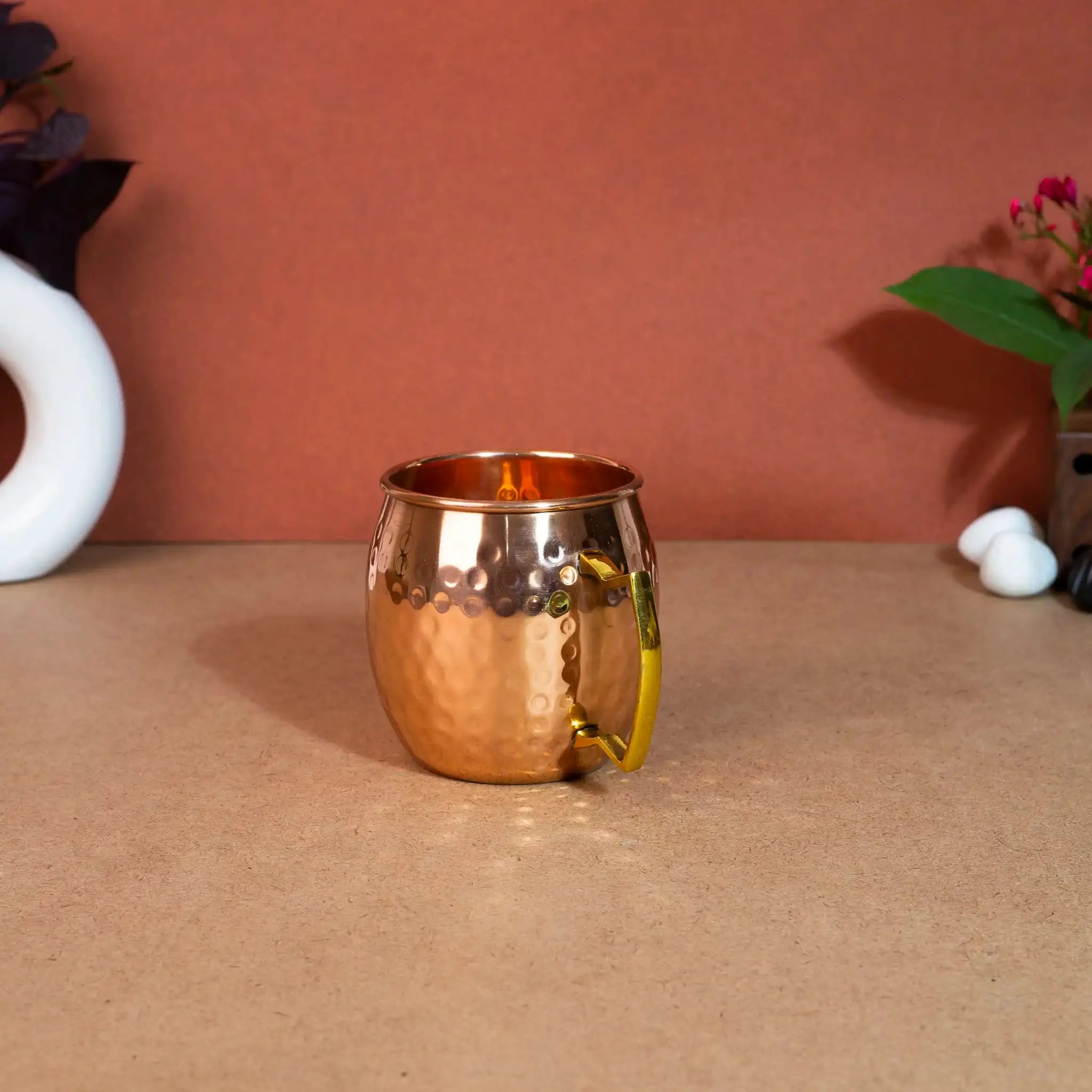 Classic Hammered Copper Moscow Mule Mug
