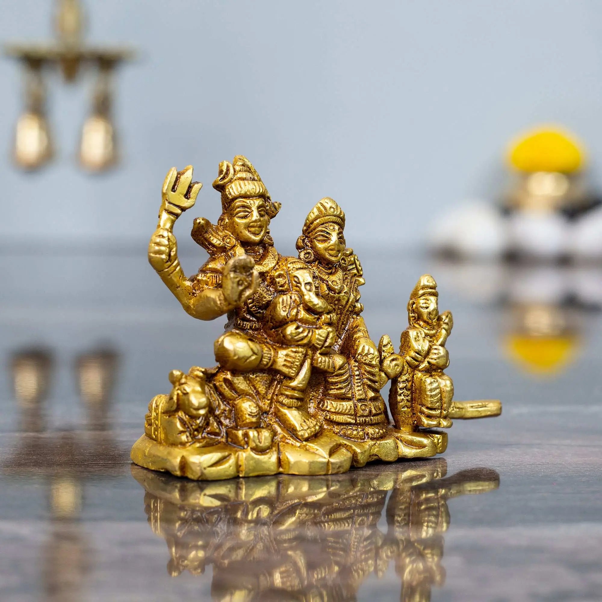 Divine Family of Shiva, Parvati, Ganesha & Kartikeya