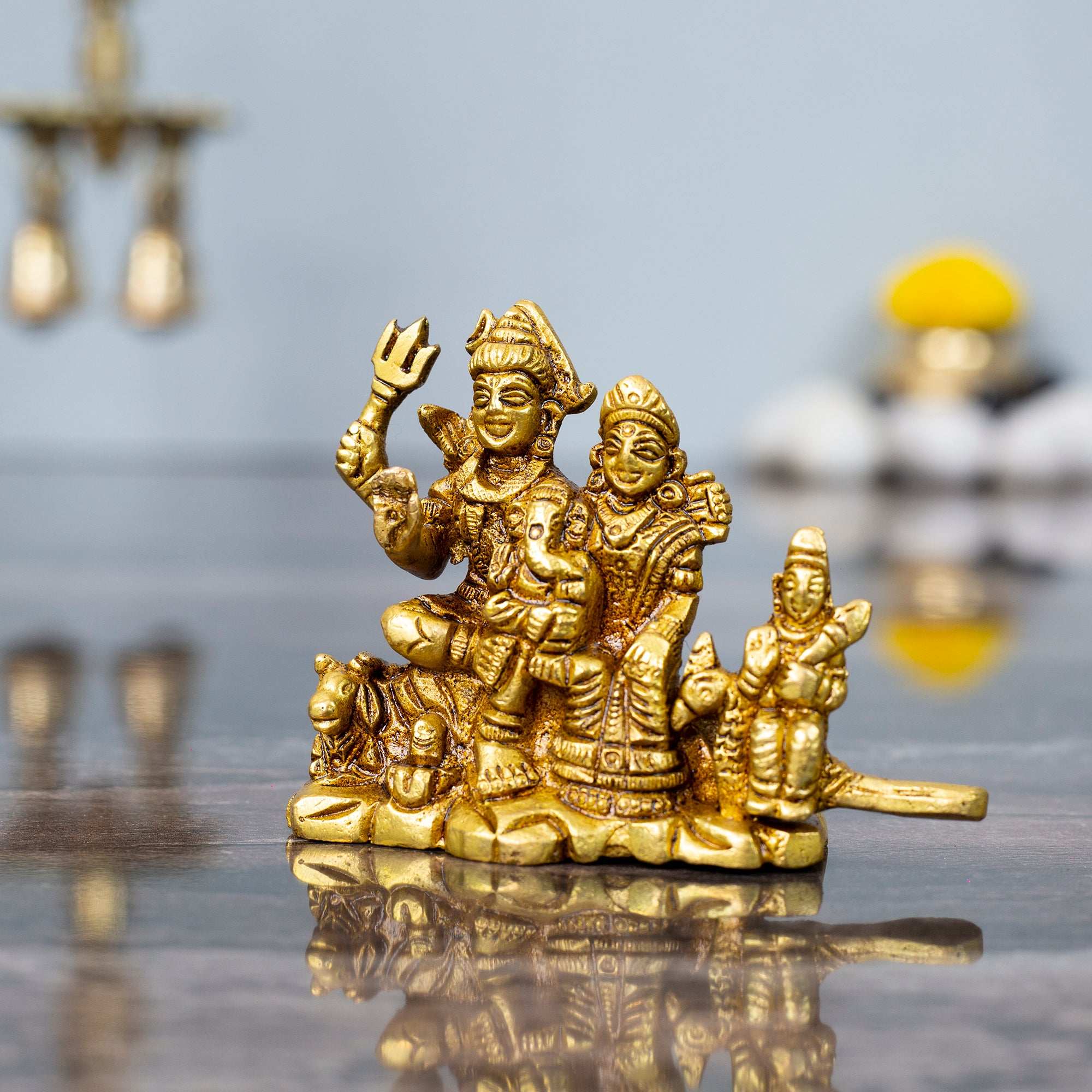 Divine Family of Shiva, Parvati, Ganesha & Kartikeya