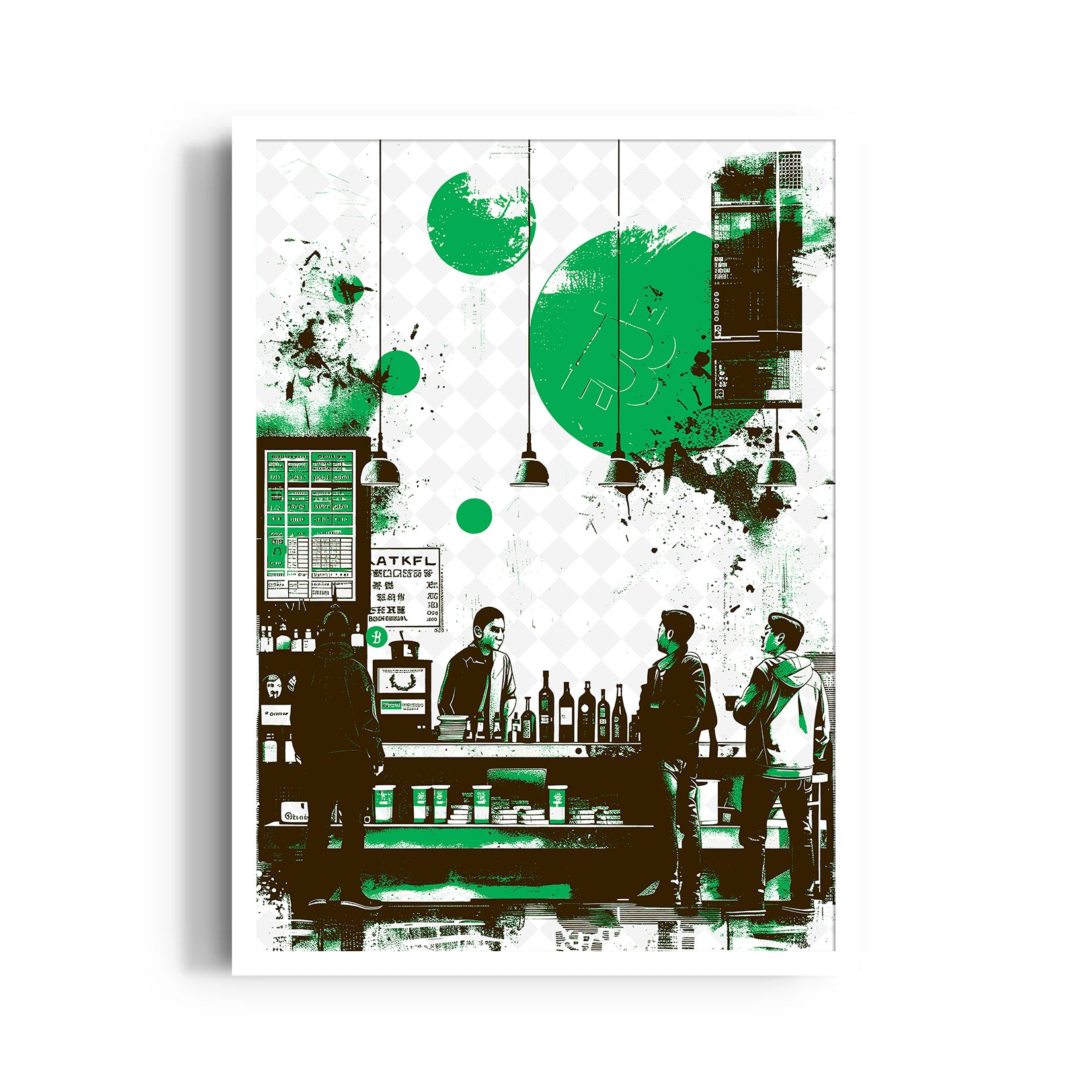 Urban Coffee Exchange - Food & Bar Wall Art