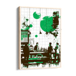 Urban Coffee Exchange - Food & Bar Wall Art - Pillow Fights