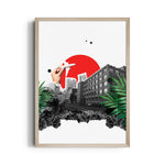 Urban Escape Collage - City Wall Art