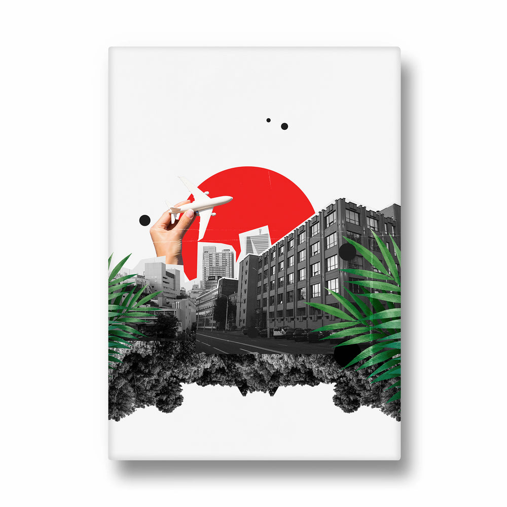 Urban Escape Collage - City Wall Art