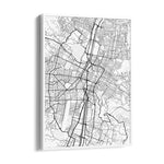 Urban Nexus Grid - street map wall art