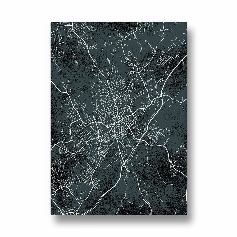 Urban Night Network - street map wall art