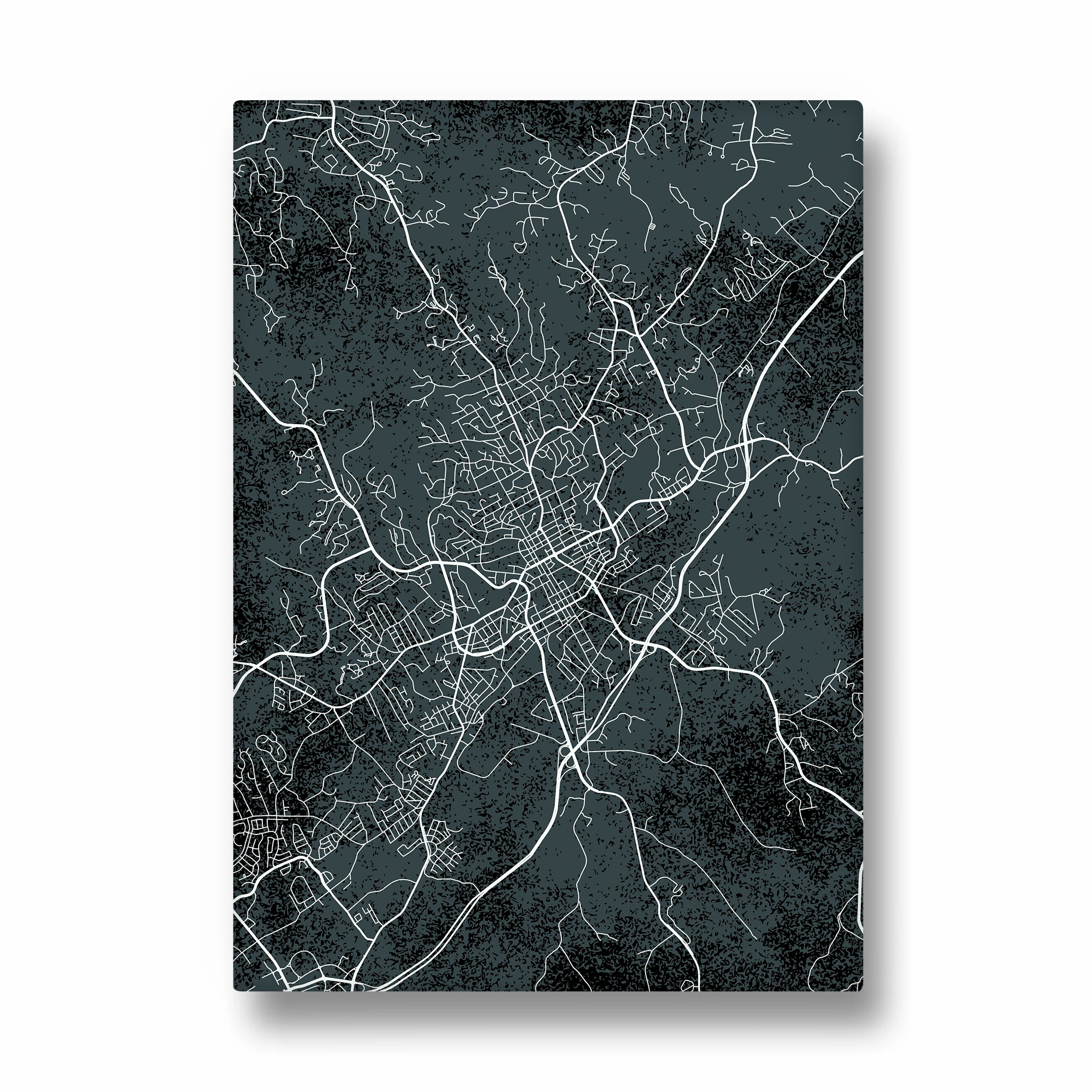 Urban Night Network - street map wall art