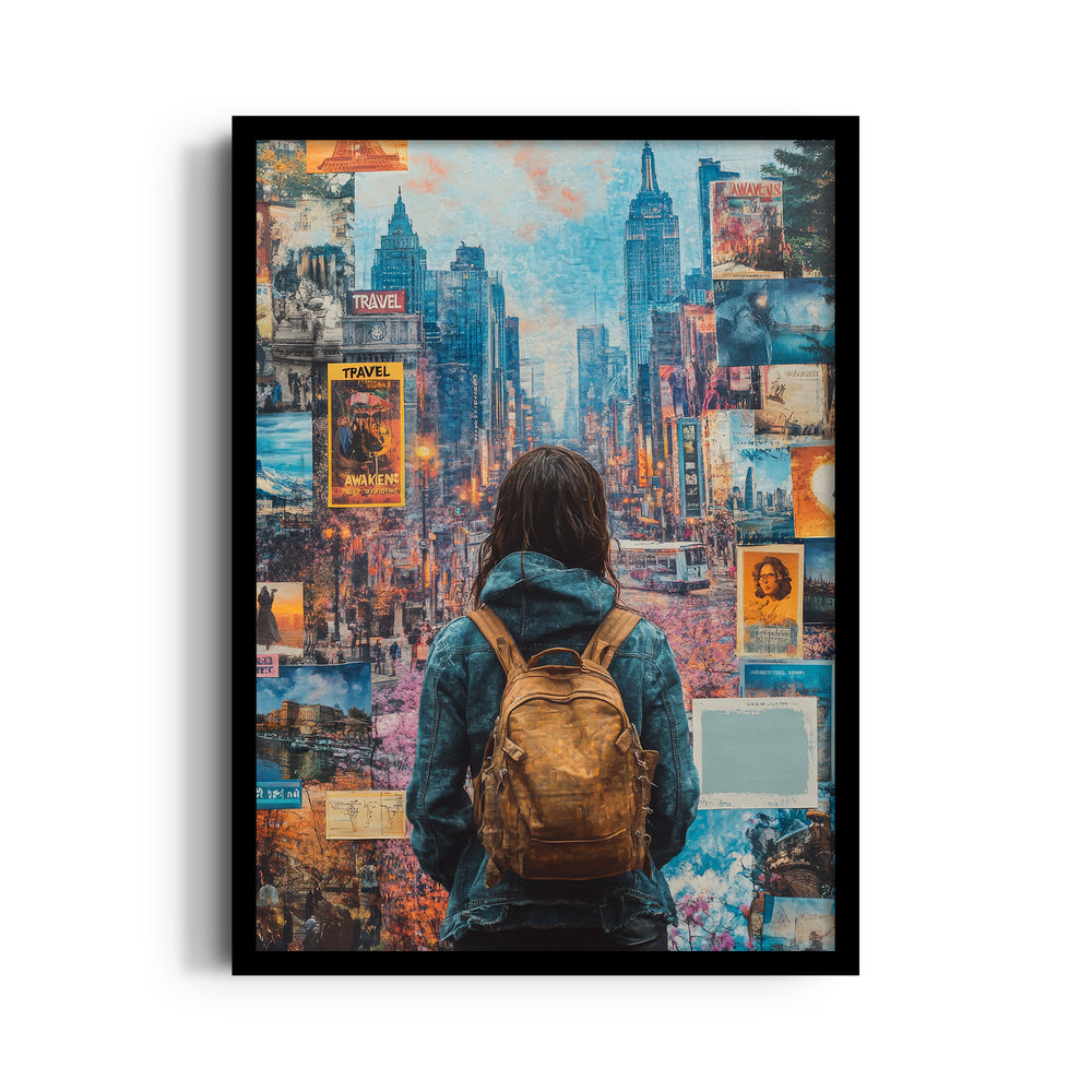 Urban Wanderlust Dreams - Travel Wall Art