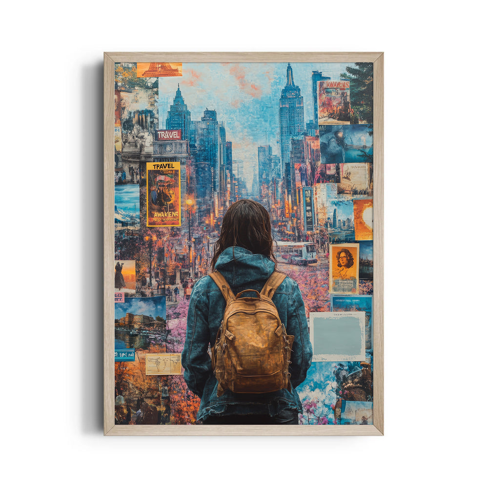 Urban Wanderlust Dreams - Travel Wall Art