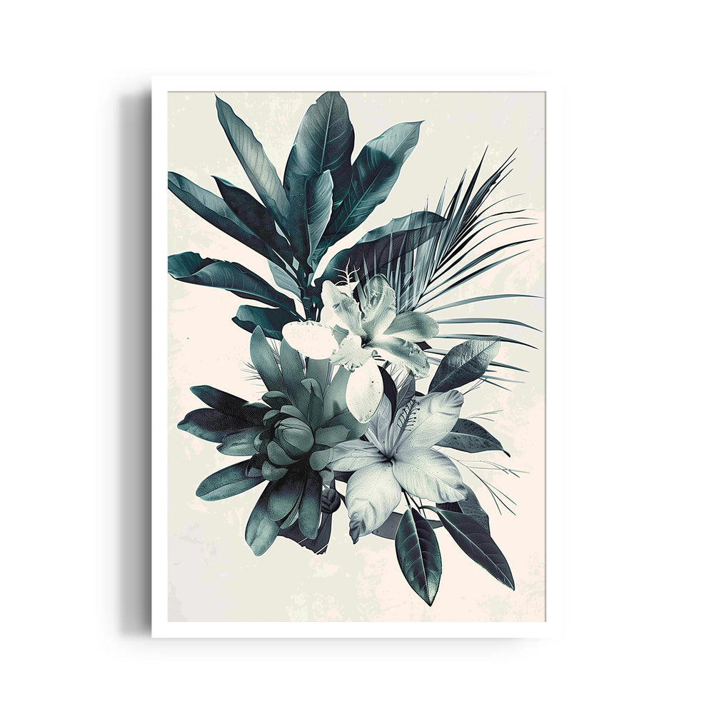 Verdant Orchid Reverie - Botanical Wall Art
