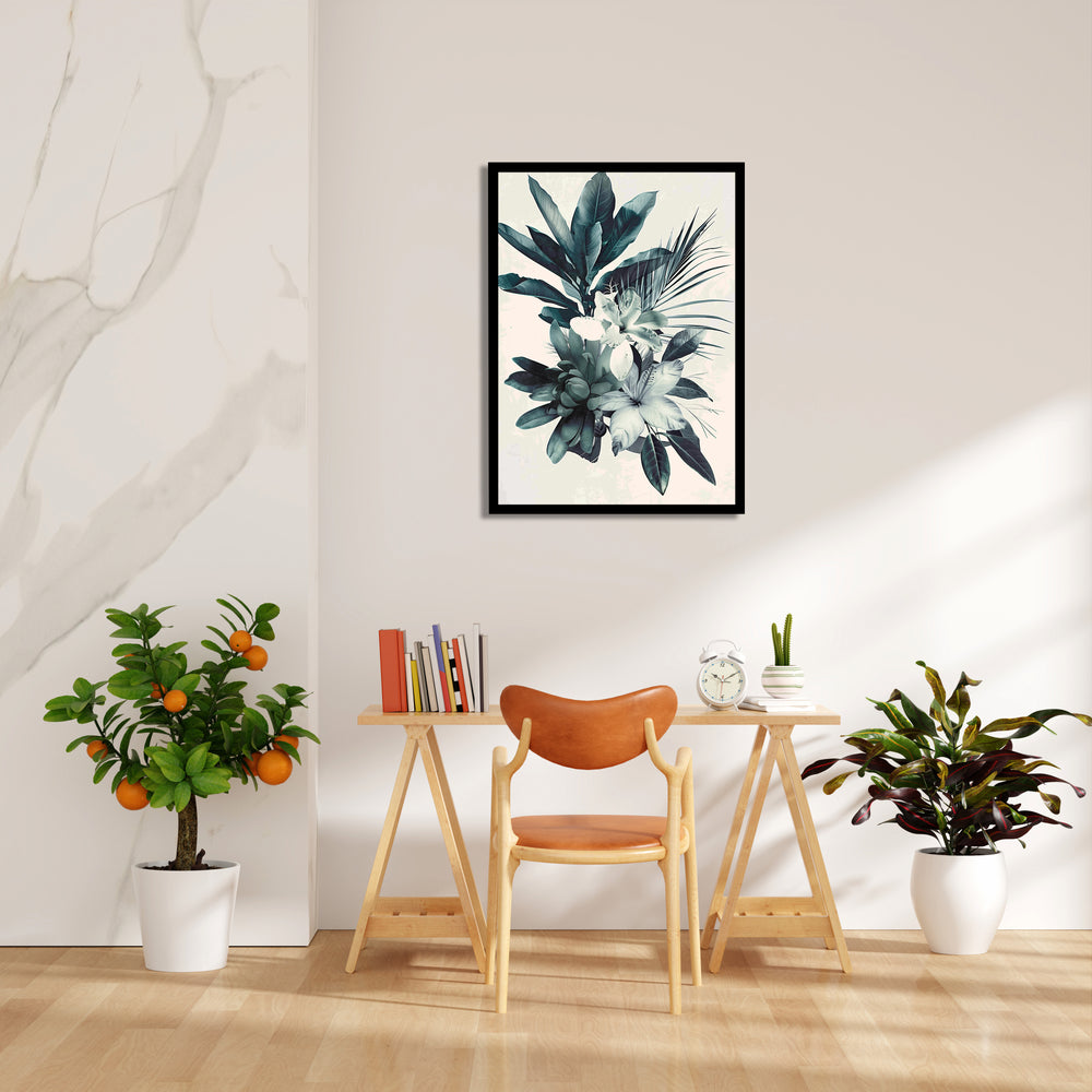 Verdant Orchid Reverie - Botanical Wall Art