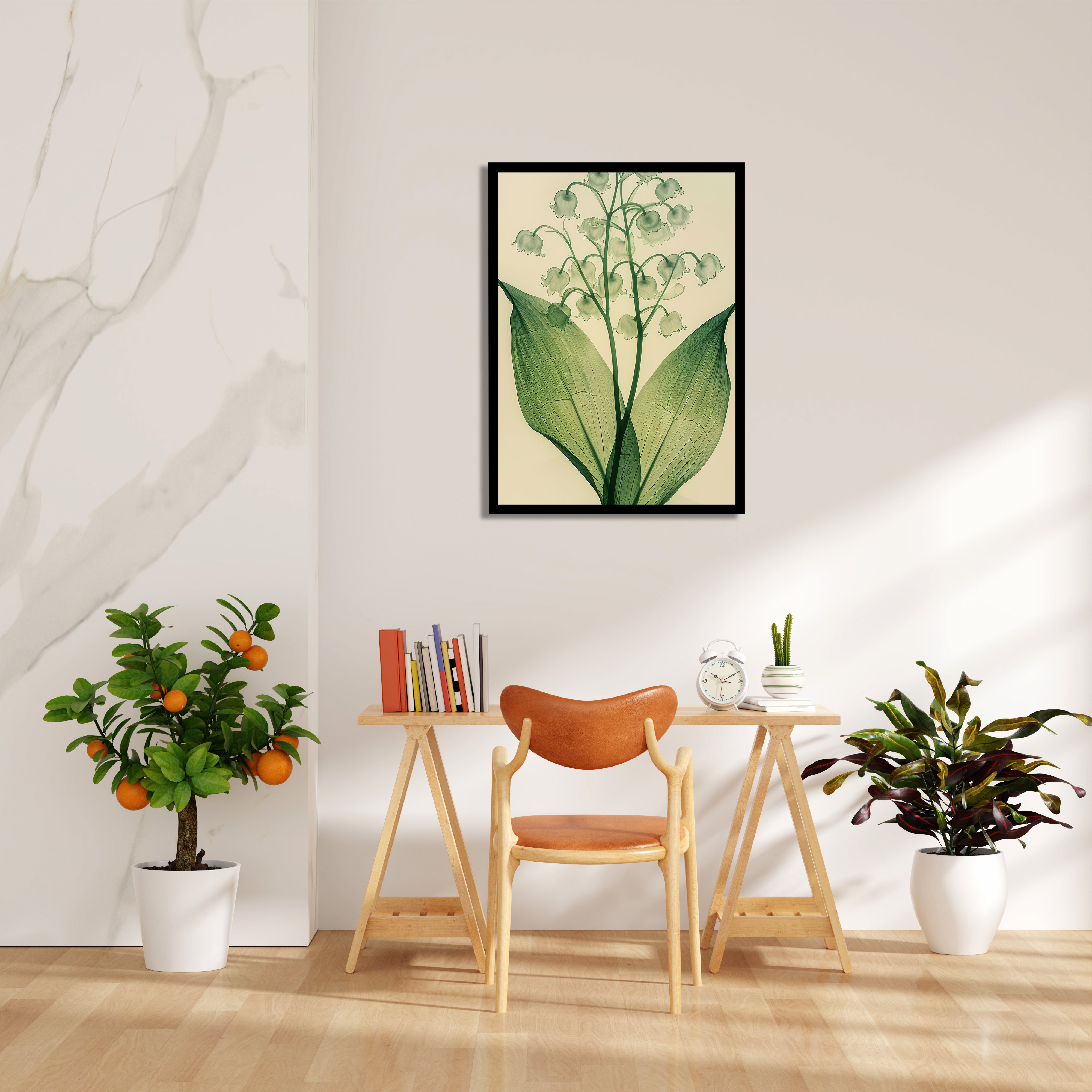Verdant Valley Bells - Botanical Wall Art
