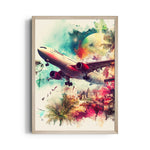 Vibrant Skybound Escape - Travel Wall Art