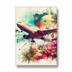Vibrant Skybound Escape - Travel Wall Art