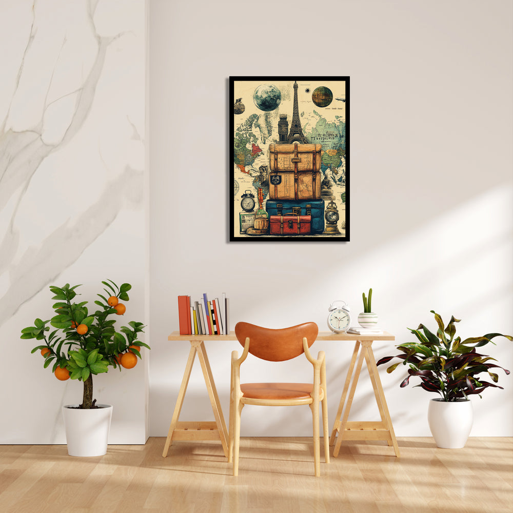 Vintage Explorer Voyage - Travel Wall Art
