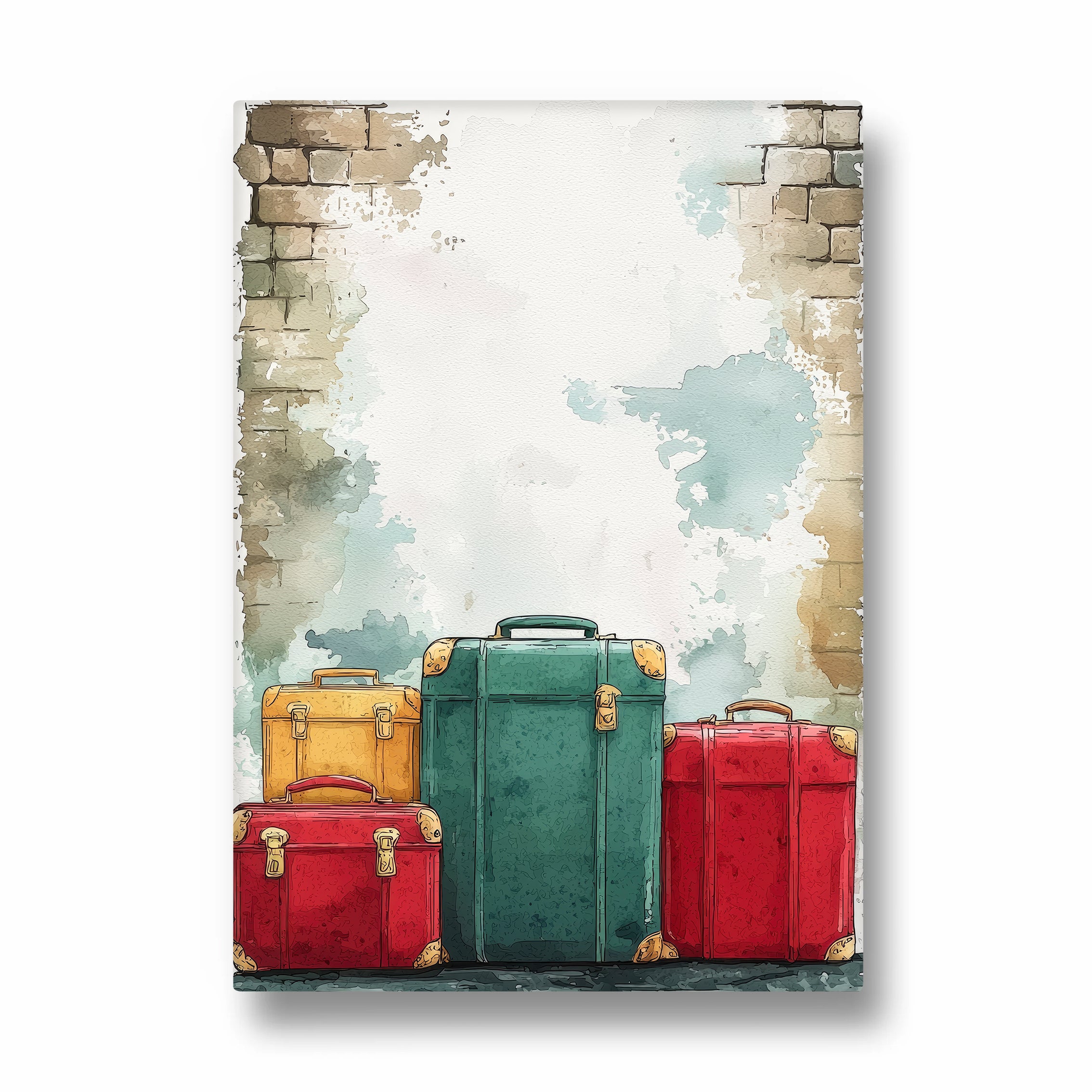 Vintage Journey Luggage - Travel Wall Art