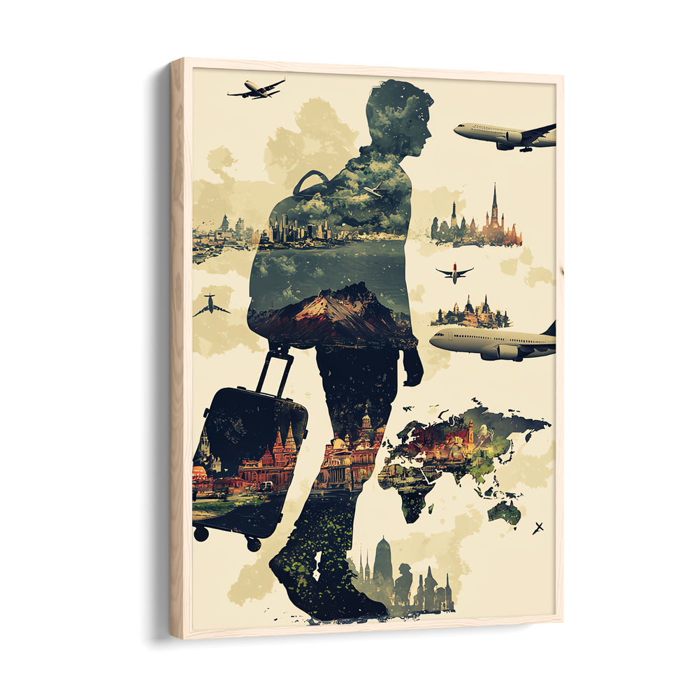 Wanderer Across Worlds - Travel Wall Art