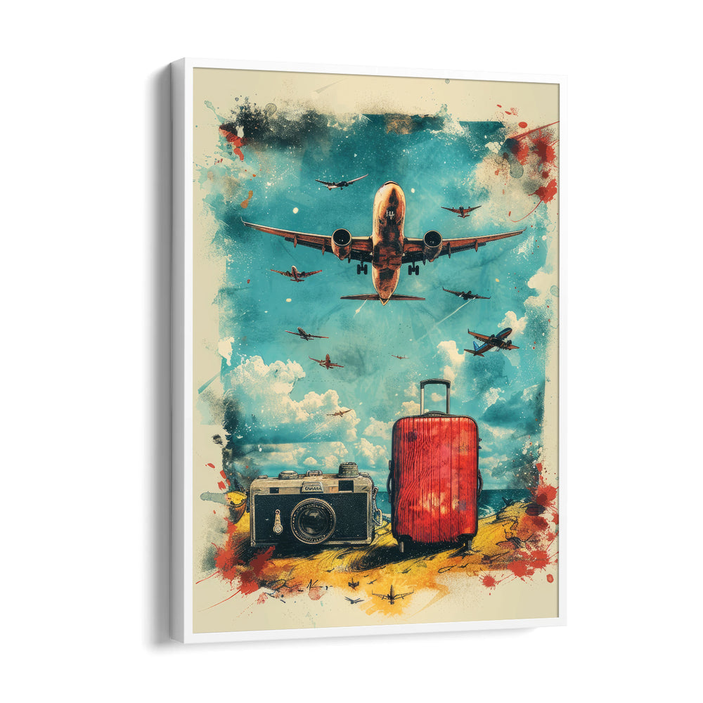 Wanderer Skybound Escape - Travel Wall Art