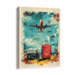 Wanderer Skybound Escape - Travel Wall Art