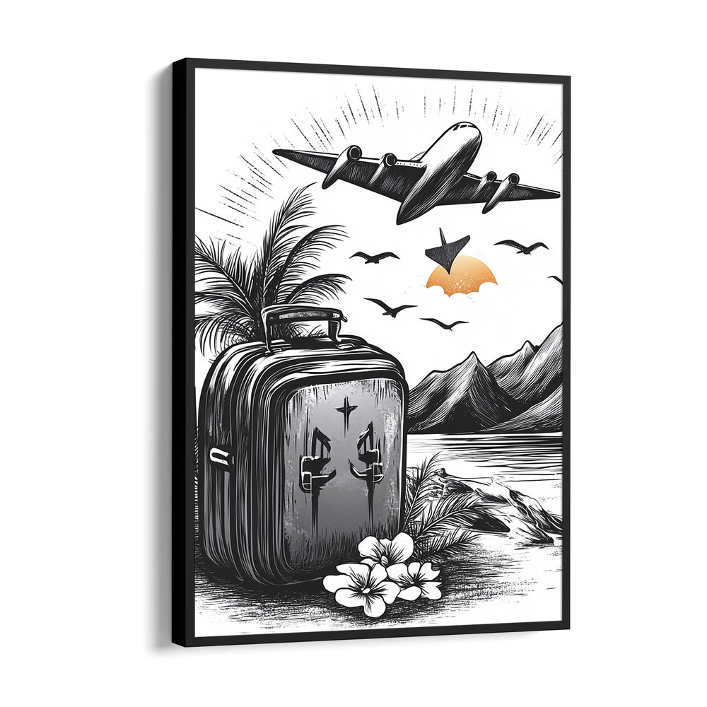 Wanderlust Departure - Travel Wall Art