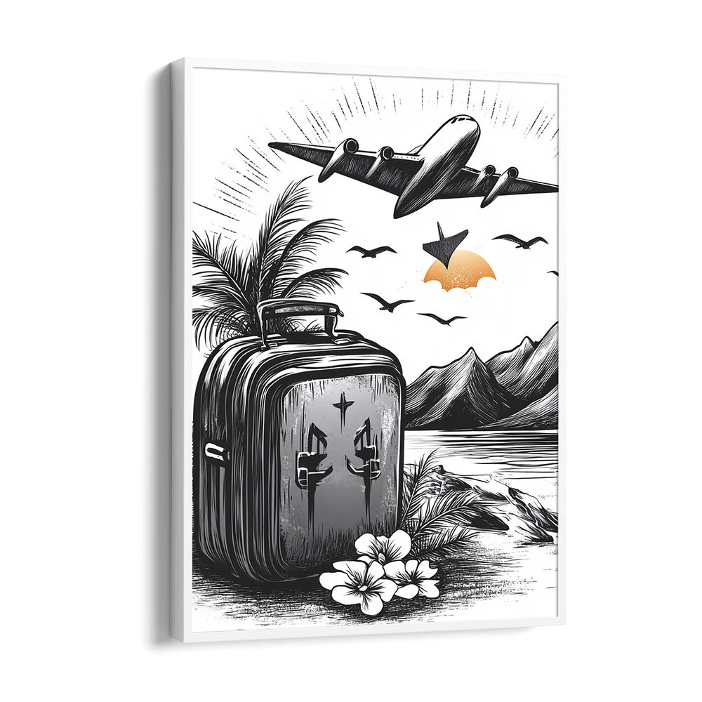 Wanderlust Departure - Travel Wall Art