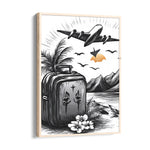 Wanderlust Departure - Travel Wall Art