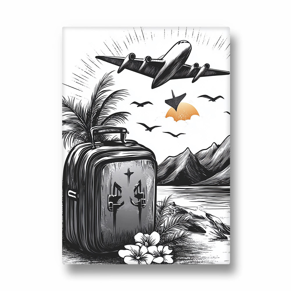 Wanderlust Departure - Travel Wall Art