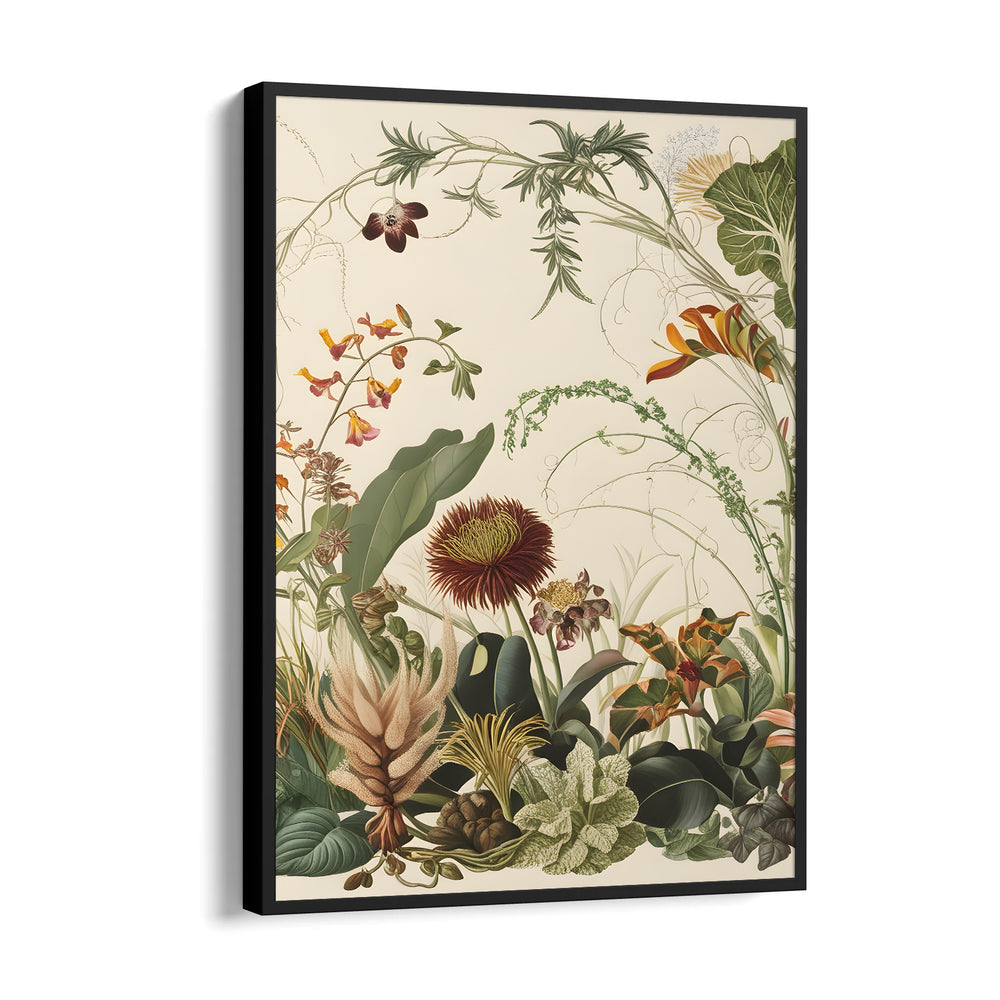 Wild Garden Symphony - Botanical Wall Art