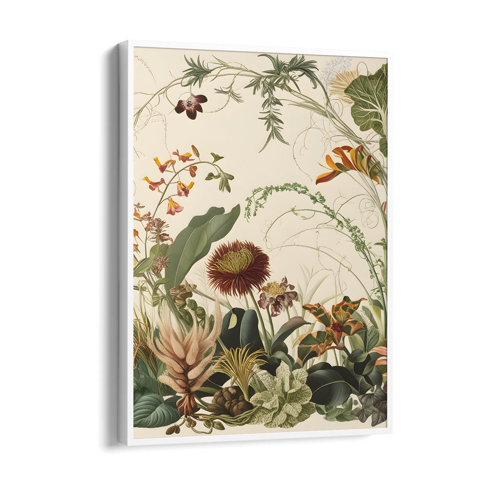 Wild Garden Symphony - Botanical Wall Art