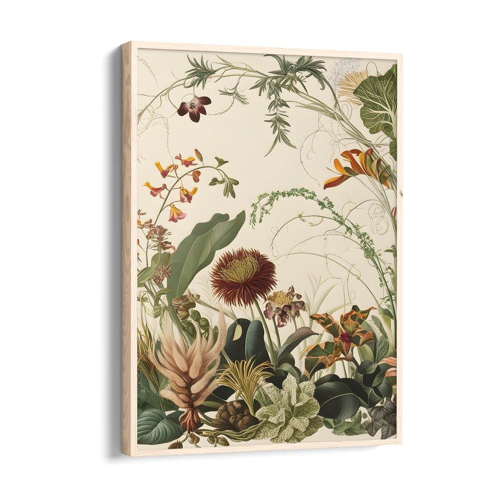 Wild Garden Symphony - Botanical Wall Art