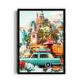 World Explorer Road Trip - Travel Wall Art