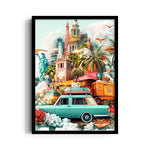 World Explorer Road Trip - Travel Wall Art