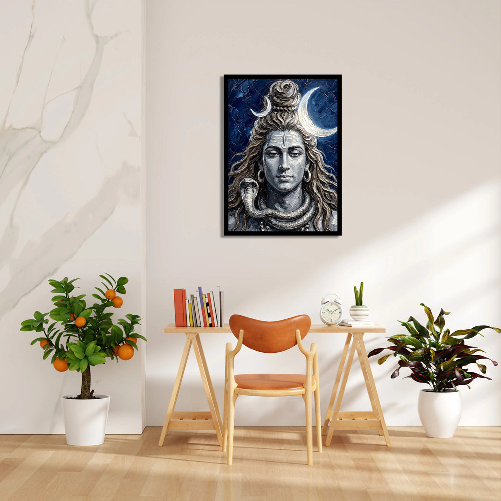 Midnight Moonflow Impasto