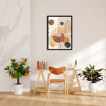 Boho Botanical Geometry - Boho Modern Wall Art