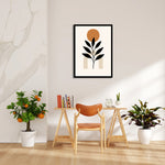 Minimal Boho Botanical Arch - Boho Modern Wall Art