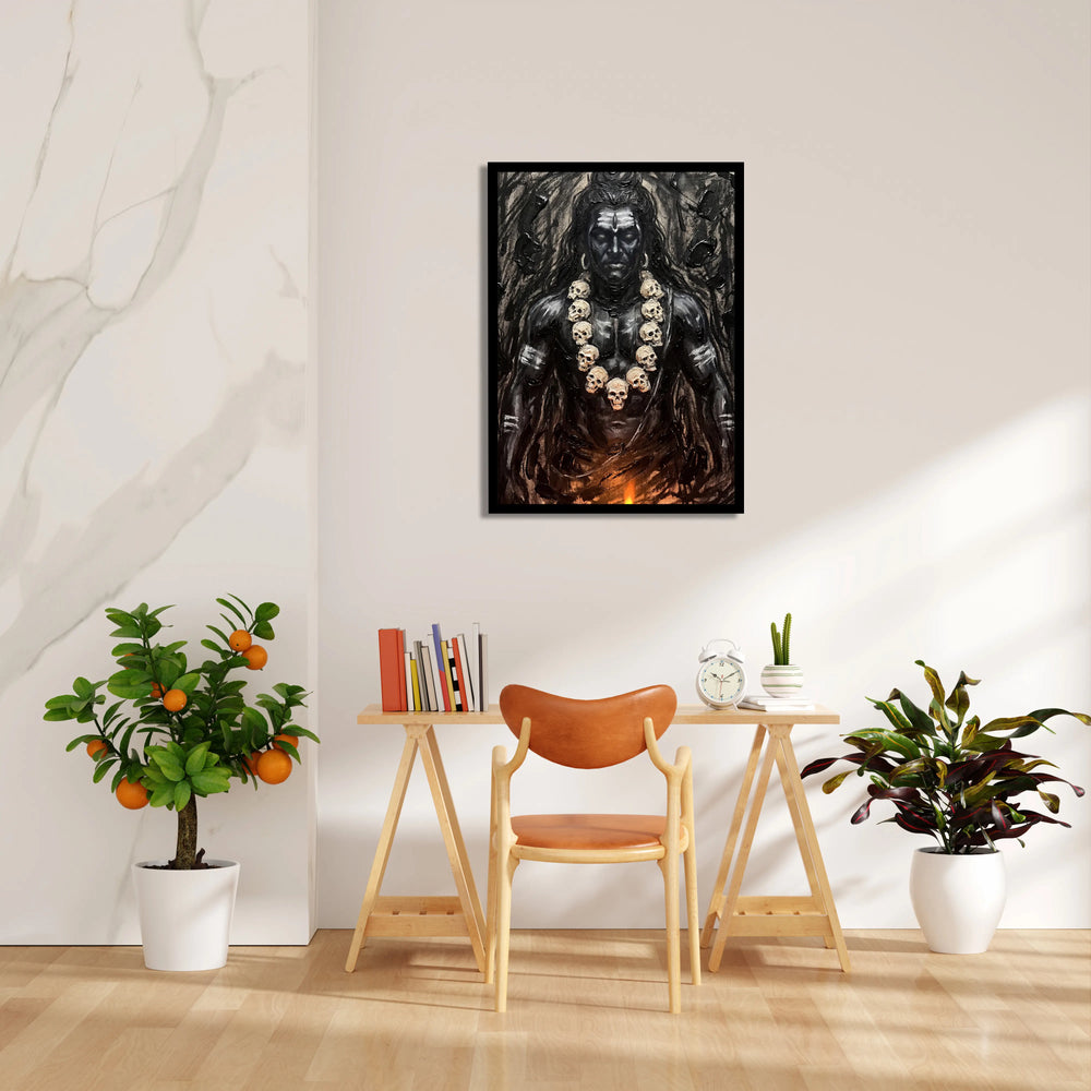 Obsidian Mahakala Mural
