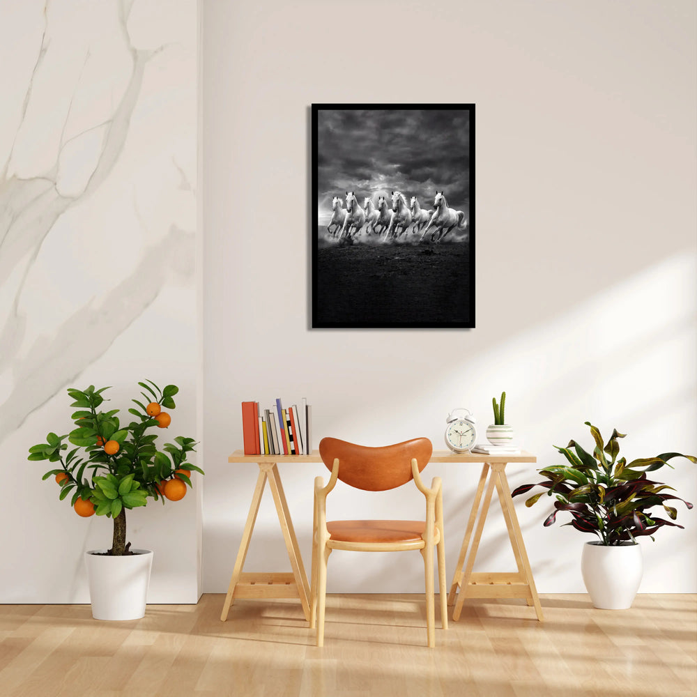 Stormchaser Gallop — 7 Horses Wall Art