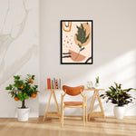 Sunset Arch Botanical Geometry - Abstract Modern Art