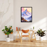 Summit of Quiet Courage - Landscape Modern Wall Art