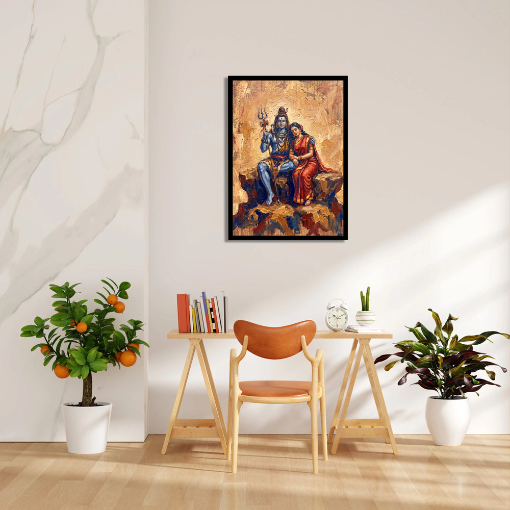 Eternal Embrace Impasto
