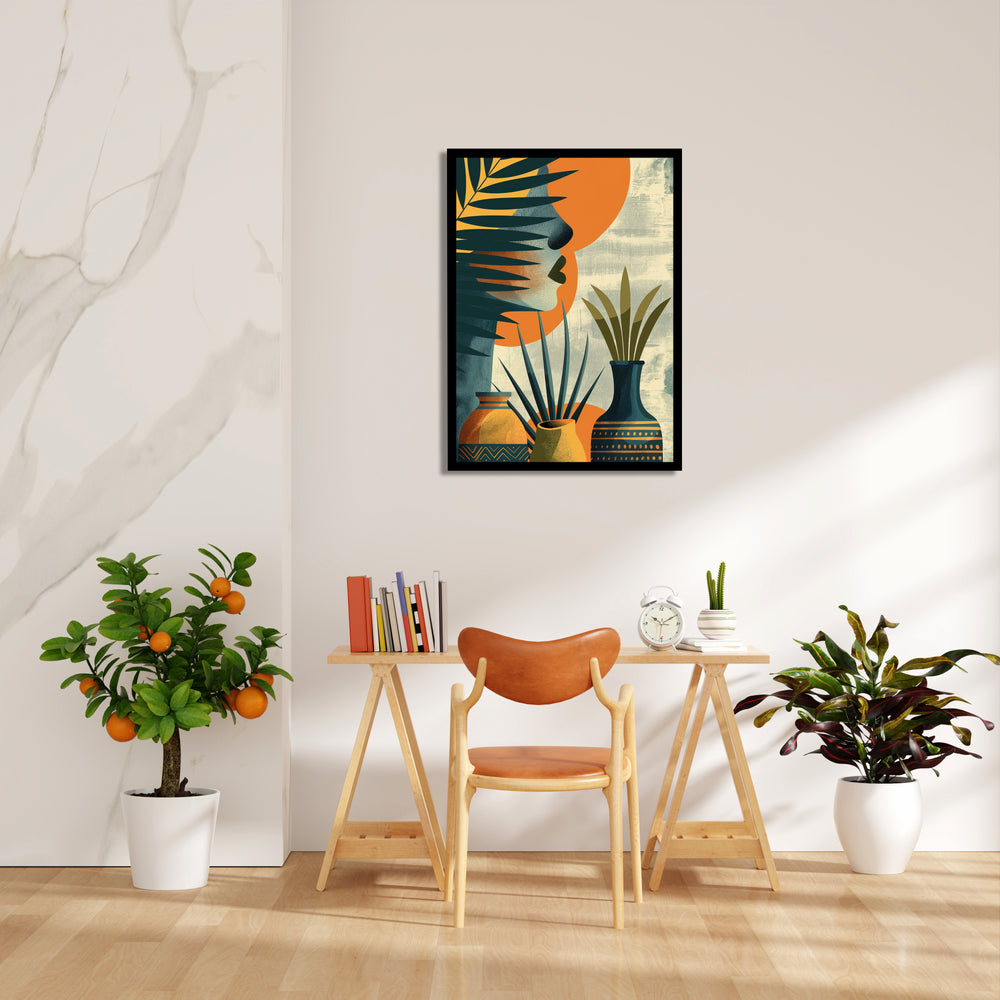 Tropical Sun Whisper – Abstract Modern Art