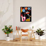 Cosmic Muse Reverie - Abstract Modern Art